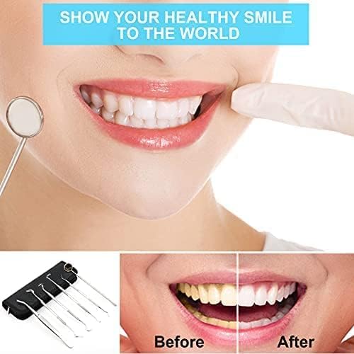 6 pakiranja zubnih instrumenata, profesionalni pribor za oralnu higijenu, strugač za čišćenje zuba od nehrđajućeg čelika, sredstvo