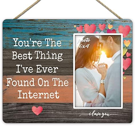 Ku-dayi ti si najbolja stvar koju sam ikada pronašao na internetskom okviru za slike, romantični poklon za online druženje njezina