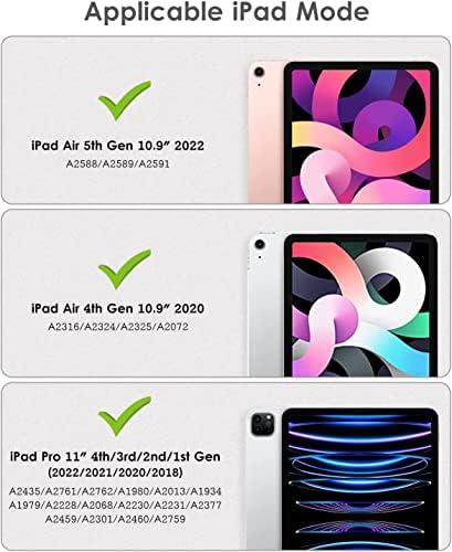 Topwin iPad Pro 11 2021/2020/2018 Slučaj, Crown Bling Diamond SUFE SU LEATH SMART AUTO SLEET/WAKE šokiranje za iPad Pro 11-in.2021/2020/2018
