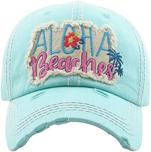 Aloha plaže ženski vintage bejzbol šešir