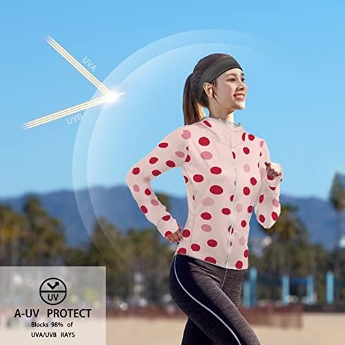 Seanativne žene košulje s dugim rukavima Zaštita od sunca puni zip planinarenje na otvorenom jaknom s palicama veličine s-2xl