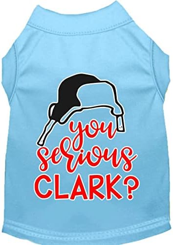 Ozbiljno ste Clark? Screen Print pseće košulje žuta med