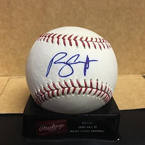 Ryan Chaffee Marlins/Angels potpisali su M.L. Bejzbol w/coa - autogramirani bejzbol