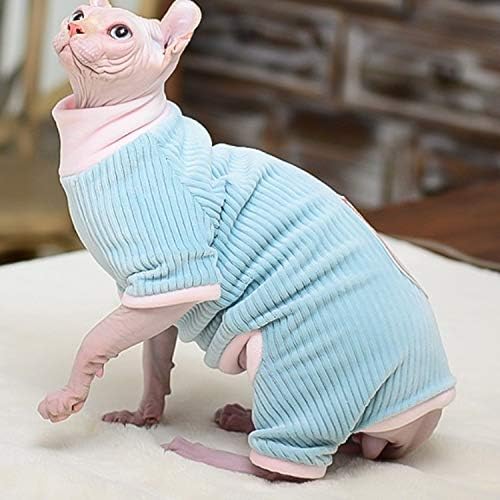 Twdyc mačke odjeća zima tople meke mačke pamučne kapuljače mačke kostimi pulover mačića odjeća