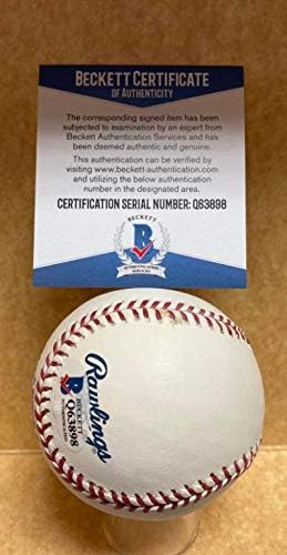 Steve Blass Pittsburgh Pirates potpisao je autogramirani M.L. Baseball Beckett Q63898