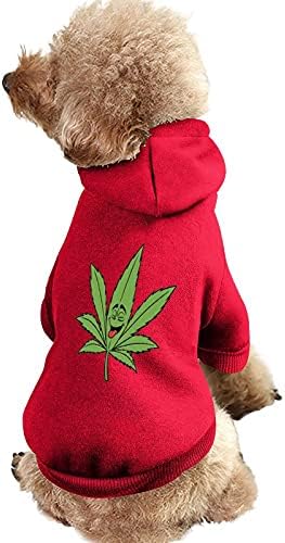 Lonac lišće korov pseće duksericu topli kućni kapuljača džemper za mačje psa