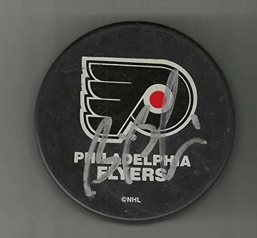 Brian Boucher potpisao je suvenirni pak Philadelphia Flajers - NHL pakove s autogramima