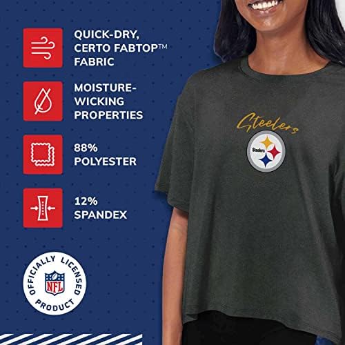 Certo NFL košulja za žene - ošišana majica s vlagom kratkih rukava