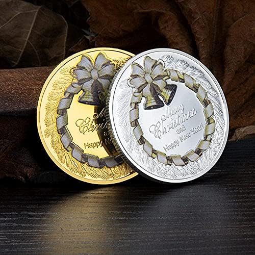 Izazov kovanica kovanica Zlatna srebrna tigra godina Komemorativna medalja sretna kripto valuta 2021 Kolekcionar s ograničenim izdanjem