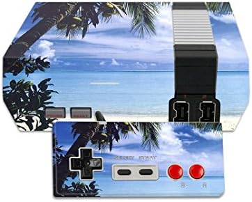 Mogryyskins koža kompatibilna s Nintendo Nes Classic Edition Wrap Cover Skins Skins plaža