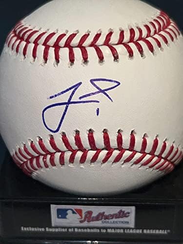 Jeff McNeil New York Mets potpisao je službeni bejzbol u glavnoj ligi - Autografirani bejzbols
