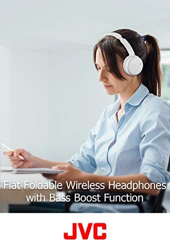 JVC Deep Bass bežične slušalice, Bluetooth 4.1, funkcija pojačanja basa, kompatibilna glasovna pomoćnica, trajanje baterije od 17 sati
