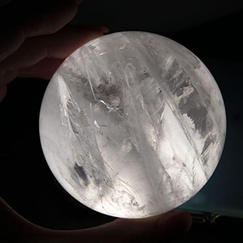 Comimark 1pcs 60 mm prirodno bijeli čisti kvarc kristalna sfera kugla reiki liječenje dragulja