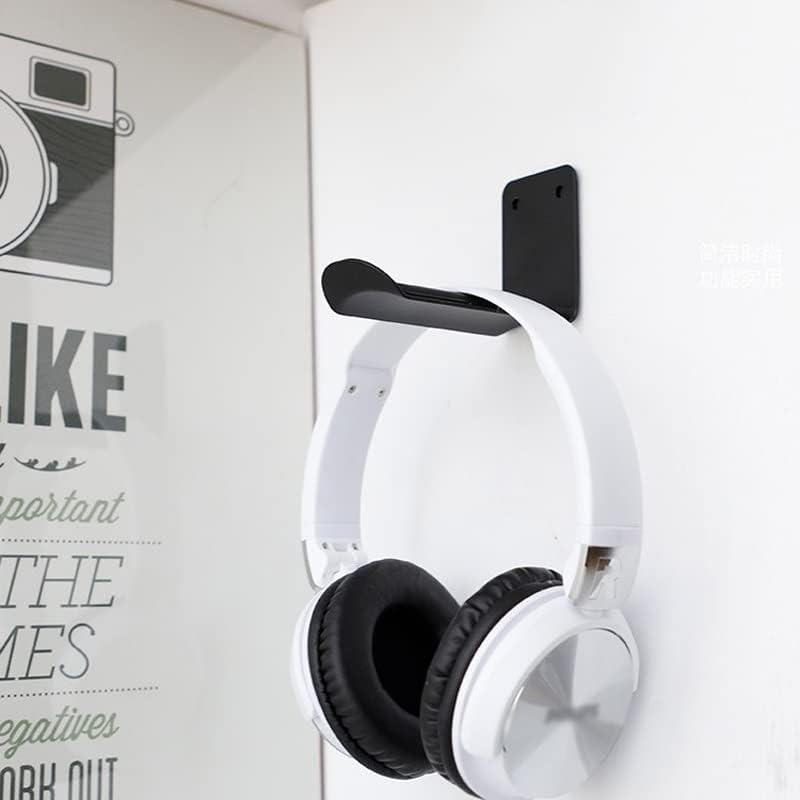 Seasd prijenosni metalni držač za slušalice radna površina aluminijska legura vješalica za zid za viseća kuka za zid slušalica