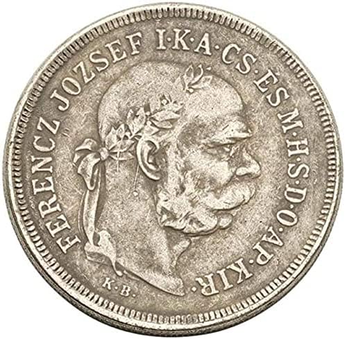 Europski srebrni novčić Mađarski srebrni dolar 1900. 5 Corona Silver Coin Joseph I komemorativni novčić srebrni kopija SUVENTIR SUVENTIR