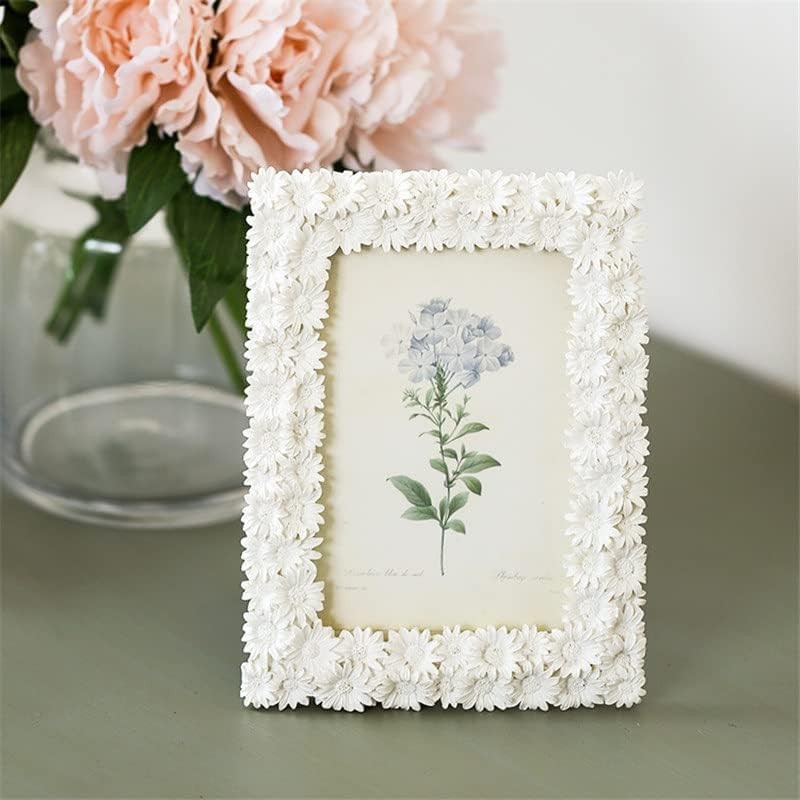 Geltdn kreativni foto okvir Romantični modni nakit bijelog cvijeća Daisy Photo Frame Home pribor