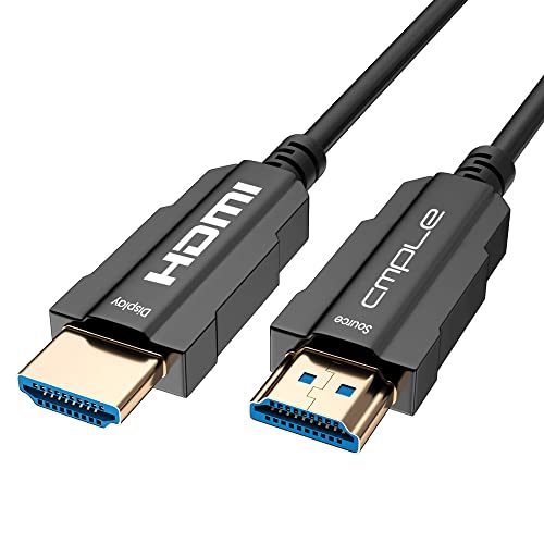 Cmple - 100 stopa velike brzine u zidu HDMI kabel s 3D HDR Ethernet, potpora audio povratnog kanala, Zlatni obloženi priključci - 100