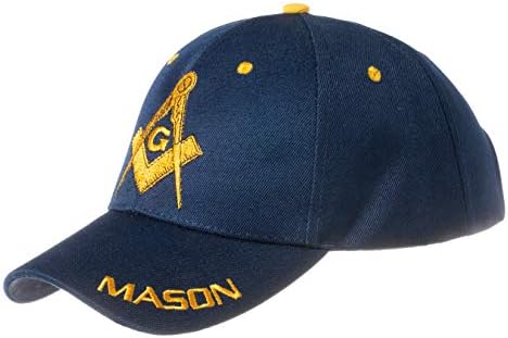 Artisan sova masonski kvadrat i kompas šešir - akrilna vezena kapica