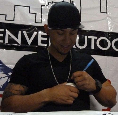 Carlos Gonzalez Autografirani/potpisani Colorado Rockies OML bejzbol MLB 15073 - Autografirani bejzbol