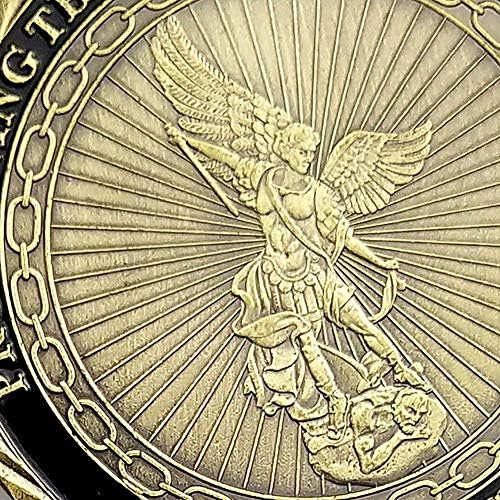 Američki FBI Challenge Coin kolekcija St Michael za provođenje zakona o provedbi kovanica Vojni dar.