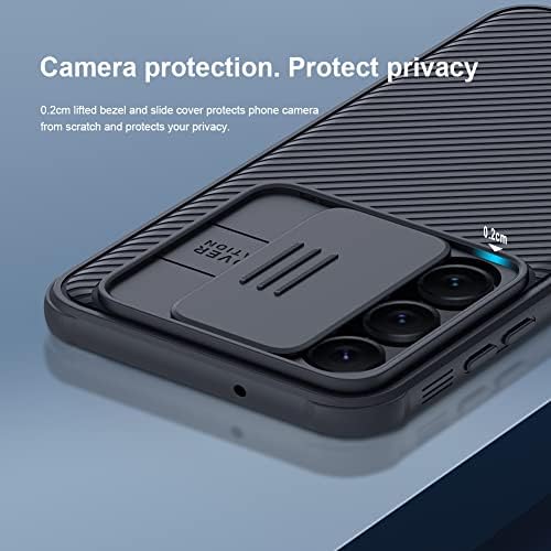 Samsung Galaxy S23 plus futrola s poklopcem kamere, tanak fit tanki polikarbonatni zaštitni poklopac otporan na udarce s poklopcem