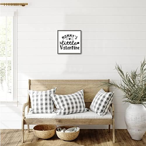 Rustikalni elegantni drveni uokvireni znak s Valentinovom tema Ljubavni citati mamina mama valentinova siva drvena ploča za novu kućnu