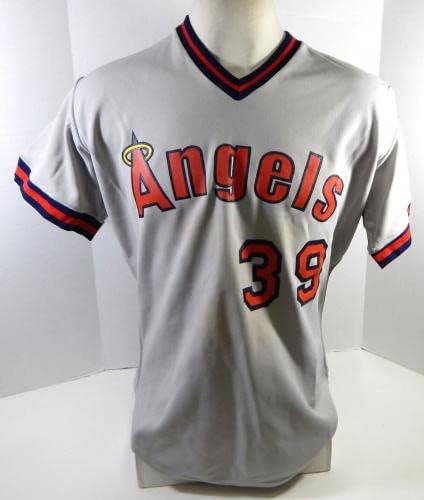 1987. Palm Springs Angels 39 Igra Upotrijebljena siva Jersey 46 DP23995 - Igra korištena MLB dresova