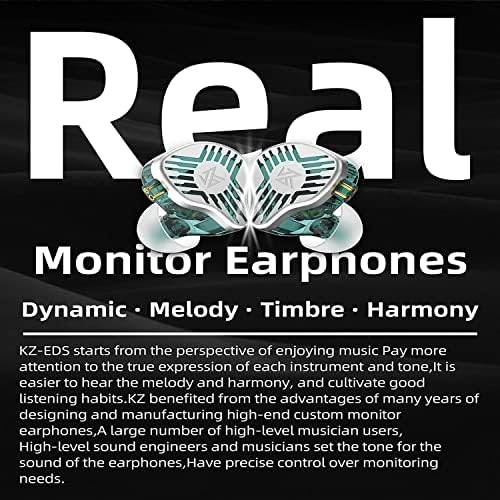 KZ eds slušalice za uklanjanje buke visoke rezolucije Profesionalne konfiguracijske slušalice u ušima za nadzor ušiju prijenosne slušalice