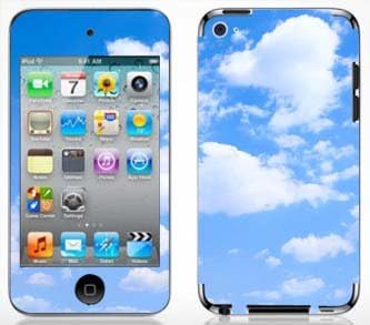 Plavi nebeski oblaci kože za Apple iPod Touch 4G 4. generacija