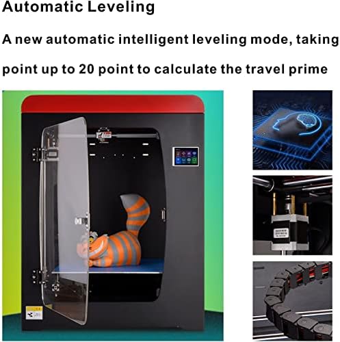 EmbracesUn Pro industrijski stupanj 3D pisač posebno razvijen za ispis ugljičnih vlakana i PLA s brzim Slicerom, volumen izrade 11.8x11.8x15.7