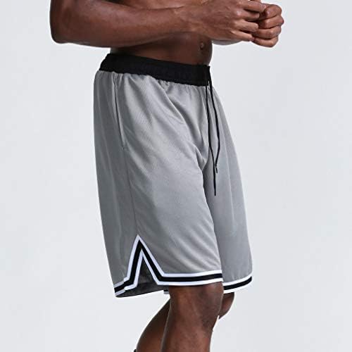 Kratke hlače s elastičnim pojasom za muškarce, modne tanke brze suhe široke sportske kratke hlače Na otvorenom, kratke hlače za vježbanje