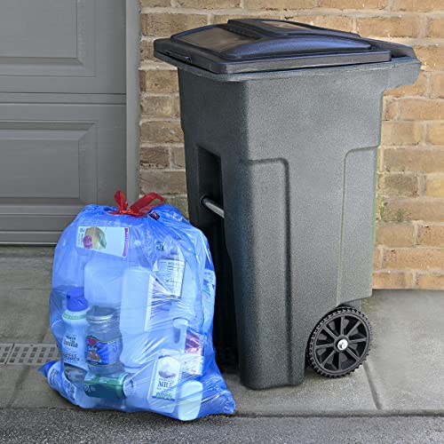 Plave vrećice za recikliranje smeća od 13 galona