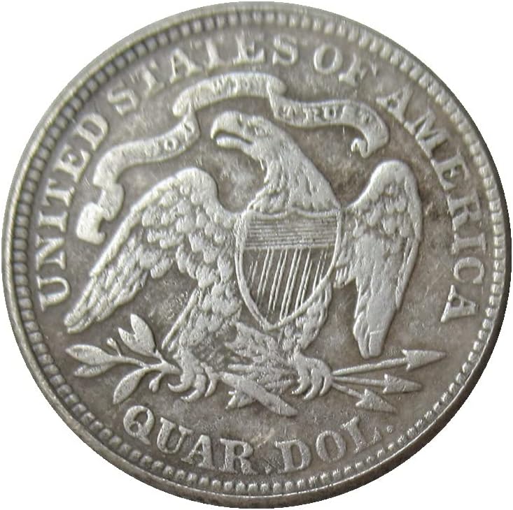 US 25 Cent Flag 1874 Srebrna replika Replika komemorativna kovanica