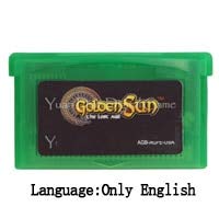 ROMGAME 32 -bitna ručna konzola za video igranje za video igranje konzole Golden Sun Series Engleski jezik Us verzija Golden Sun izgubljeno