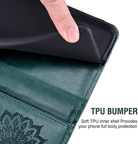 Torbica za telefon Samsung Galaxy A20 A30 novčanik sa zaštitnim slojem od kaljenog stakla, kožna flip poklopac, držač za kartice, stalak,