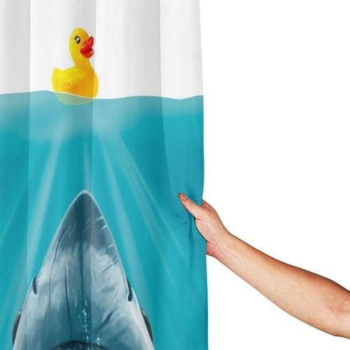 Jagfhhs Save Ducky Custom Shower zavjesa Dekoracija 72 x 72 inča