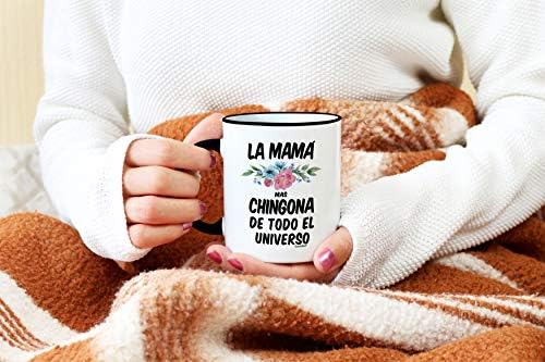 CASIKA CHINGONA KOMPA. Pokloni za meksičku mamu. La Mama Mas Chingona de Todo El Universo Caffe. Regalos para mama de cumpleaños.