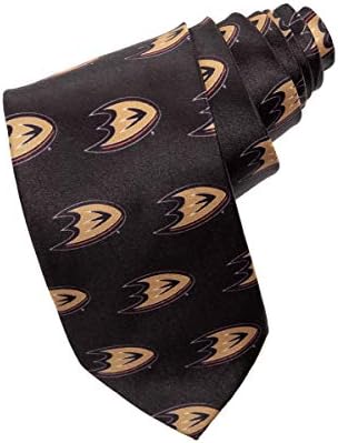 Muška kravata s logotipom NHL tima Calhoun po cijelom vratu