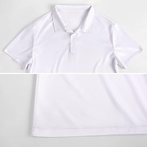 BMISEGM Ljetne muške haljine košulje muške proljetne i ljetne modne retro 3D digitalni gumb za ispis kratki set majica