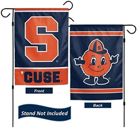 Syracuse Orange 12,5 ”x 18 dvokretana dvorište i vrtna zastava na transparentu je tiskana u SAD -u,