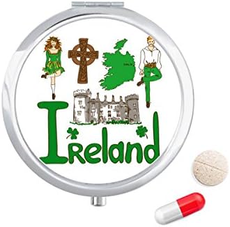 Irska nacionalni simbol orijentira uzorka tableta kućišta džepni mek
