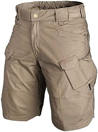 Muške planinarske kratke kratke hlače brze suhe atletske kratke hlače za muškarce s multi džepom za ribolovni kampiranje casual kratkih