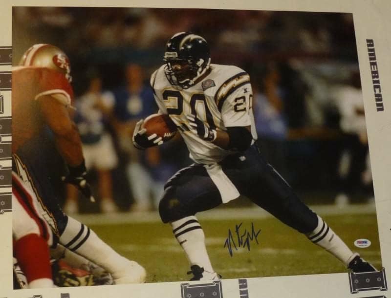 Natrone znači potpisani punjači Super Bowl XXIX 16X20 Photo PSA/DNA CoA Autogram - Autografirani NFL fotografije