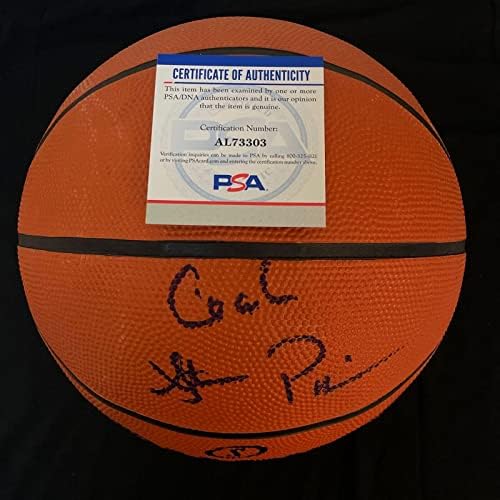 Steve Pikiell potpisao košarkašku PSA/DNK Rutgers Scarlett Knights Autographd - Autographd College Basketball