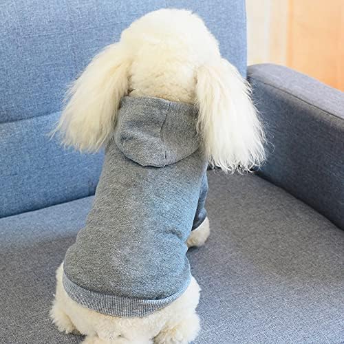 Yaodhaod pseća kapuljača, zimske džempere za pse ljubimac topli dukvica hladno vrijeme štene za odjeću za ultra i male odjeće s kapuljačom