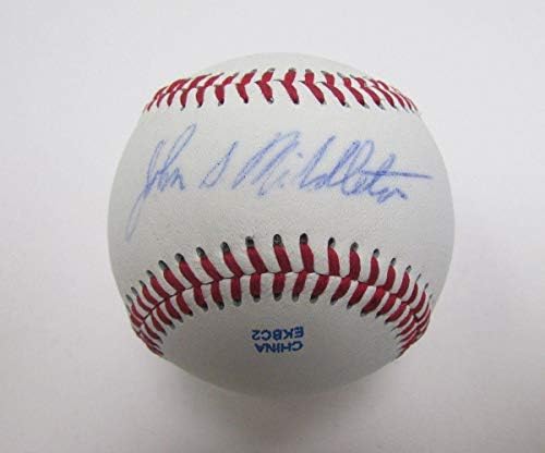 Vlasnik John Middleton Phillies potpisan/autogramirani OML bejzbol 139484 - Autografirani bejzbol