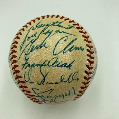 Posljednja sezona Roberto Clemente 1972. Pittsburgh Pirates Team potpisao bejzbol JSA - Autografirani bejzbol