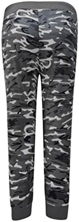 RBCULF žene Capris Crop Wide nogu hlače plus veličina labavi casual džepni struk Jogger Jogger SweatPant joga gamaša