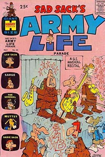 Parada armijskog života 20-a; strip Harvie