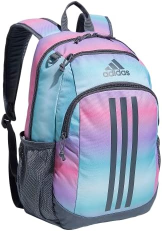 Adidas natrag u školu BTS kreator ruksak, gradijentni ton ružičaste ružičaste boje/onix sivi, jedna veličina